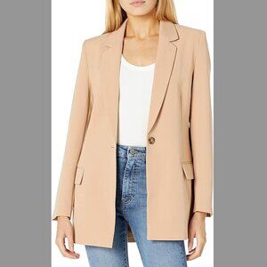 The Drop Women's Blake Long Blazer Praline - Size Medium - New with Tags (NWT)